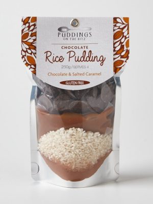 Rice Pudding Choc Salted Caramel the gourmet merchant
