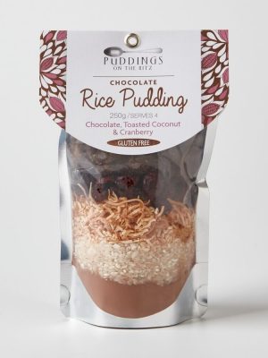 rice pudding chocolate the gourmet merchant