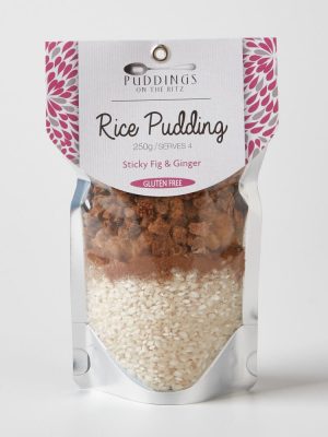 cook-at-home rice pudding mix sticky fig & ginger